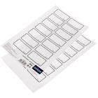 Orion, etykiety samoprzylepne na słoiki, Whiteline, 28 szt.