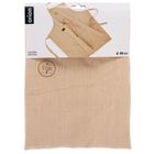 Orion, fartuch kuchenny, bawełniany, wiązany, beżowy