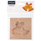 Orion, foremka do ciastek, drewniana, dzwoneczki, 10-10 cm