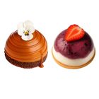 Orion, forma do ciastek i pralin, silikonowa, brązowa, 28-16,5-3 cm