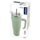 Orion, kubek termiczny z uchwytem, stalowy, miętowy, 1,2l