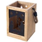 Orion, Mango, lampion na świeczkę, szopka, 14-14-20 cm