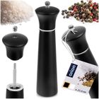 Orion, młynek do pieprzu i soli, drewniany, czarny, 21,5 cm