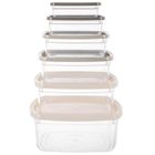 Orion, pojemniki na żywność z pokrywką, 6 szt.
