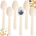 Orion, Sandy, łyżki stołowe, plastikowe, kremowe, 6 szt.