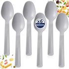 Orion, Sandy, łyżki stołowe, plastikowe, szare, 6 szt.