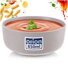 Orion, Skandi, miseczka ceramiczna, szara, 16 cm, 830 ml