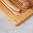 Orion, sztućce do steków i burgerów, stalowe, 15 elementów