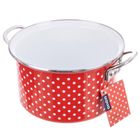 Orion, Tecka, garnek emaliowany, 22 cm, 4l