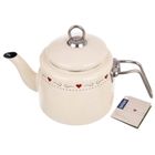 Orion, Tonca, czajnik emaliowany, kremowy, 1,6 l