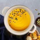 Orion, Tonca, garnek emaliowany, kremowy, 20 cm, 3 l