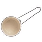 Orion, Tonca, tygielek do kawy emaliowany kremowy, 600 ml