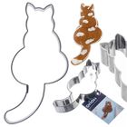 Orion, wykrawacz do ciastek, stalowy, kot, 8.5 cm