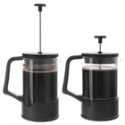 Orion, zaparzacz tłokowy do kawy i herbaty, szklany, czarny, 400 ml