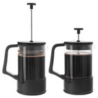 Orion, zaparzacz tłokowy do kawy i herbaty, szklany, czarny, 650 ml