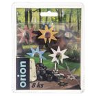 Orion, znaczniki na szklanki, kolorowe gwiazdy, 8 szt.