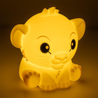 Paladone, Król Lew, Simba SquishyGlo, lampka nocna, silikonowa, 15 cm