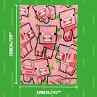 Paladone, Minecraft, koc z poduszką, Pig, 120-150 cm