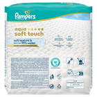 Pampers, Aqua Soft Touch, chusteczki nawilżane dla dzieci, 3-60 szt.