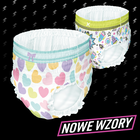 Pampers, Ninjamas, Serduszka, chłonna bielizna na noc, rozmiar 4-7 lat, 17-30 kg, 10 szt.