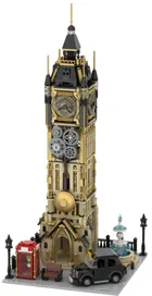 Pantasy, Steampunk, Big Ben, klocki konstrukcyjne, 2424 elementy