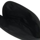 Peterson, kosmetyczka, 1-komorowa, cekinowa, czarna