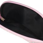 Peterson, kosmetyczka, 1-komorowa, cekinowa, różowa