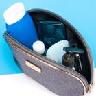 Peterson, kosmetyczka, 1-komorowa, szara