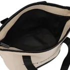 Peterson, kosmetyczka torba, tkanina syntetyczna, beżowo-czarna