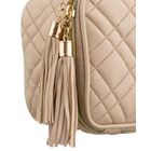 Peterson, kosmetyczka z uchwytem, tkanina syntetyczna, beżowa