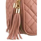 Peterson, kosmetyczka z uchwytem, tkanina syntetyczna, różowa