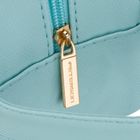 Peterson, kosmetyczka z uchwytem, z przezroczystym panelem, niebieska