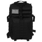 Peterson, plecak militarny, taktyczny, czarny