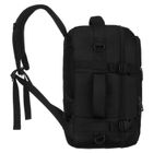 Peterson, plecak podróżny, czarny