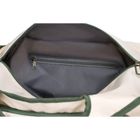 Peterson, torba podróżna, beżowo-zielona