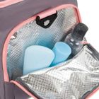 Peterson, torba podróżna, szaro-różowa