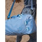 Peterson, torba podróżna z uchwytem na walizkę, błękitna