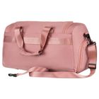Peterson, torba weekendowo-podróżna z komorą boczną na buty, różowa