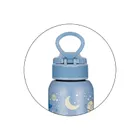 Petite&Mars, butelka termiczna ze stali nierdzewnej ze słomką, whale song , 350 ml