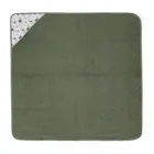 Petite&Mars, Loulou, okrycie kąpielowe bambusowe z kapturkiem, Llama Vibes, 100-100 cm