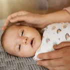 Petite&Mars, Misty, zestaw otulaczy z muślinu bambusowego, Whale Song, 120-120 cm, 2 szt.