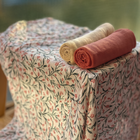 Petite&Mars, Moussy, zestaw pieluszek z muślinu bambusowego, Pink Meadow, 68-68 cm, 3 szt.