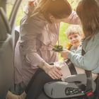 Petite&Mars, Optimus Pro, i-Size, podstawka samochodowa, black air, 125-150 cm