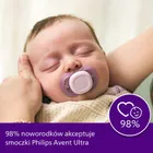 Philips Avent, Ultra Start, smoczek ortodontyczny, 0-2 m, 2 szt.