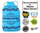 Piatnik, Honeycombs Blue, plastry miodu, gra familijna