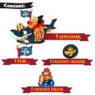 Piratix, King Shark Golden Teeth, zestaw z figurką