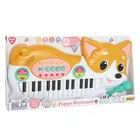 Pisek corgi, pianinko interaktywne z mikrofonem