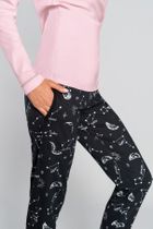 Piżama damska, różowa, Umbra, Italian Fashion