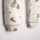 Piżama dziewczęca, beżowa, Nicol