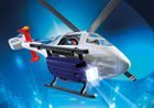 Playmobil, City Action, Helikopter policyjny z reflektorem LED, 6921